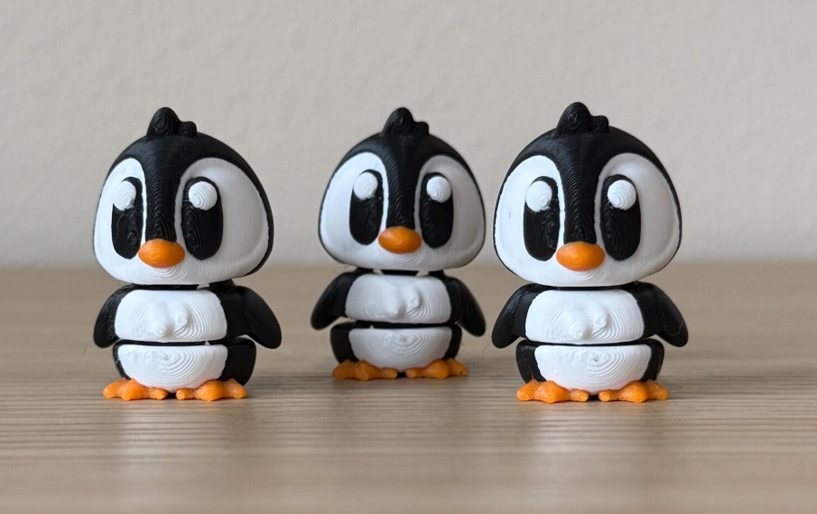 Flexi Penguin & Winter Playset
